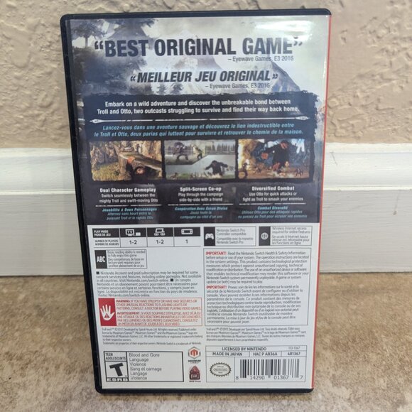 Troll and I - Nintendo Switch - Physical Game Cartridge - Maximum Games - Teen - Picture 4 of 10